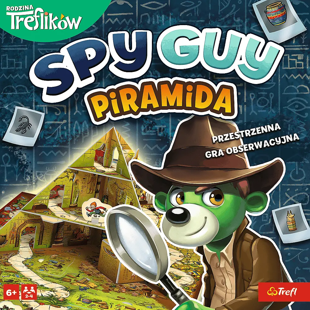 TREFL Spy Guy Pyramid Board Game Photo 3