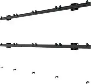 Wall mount B-TECH BTXPS27-W4X4/B for 27-inch universal 4x4 dvLED videowall