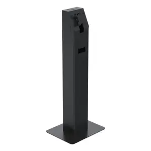 Kiosk set Ergonomic Solutions SpacePole Mini Kiosk Floorstand Black Metal