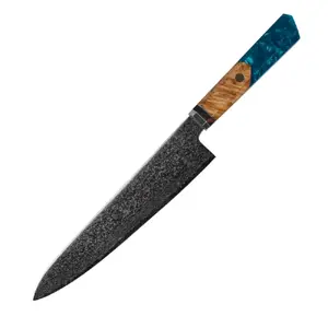 Kitchen Knife Usugiri Chef's Knife Damascus Steel 8.7 inch (JH-D-015)