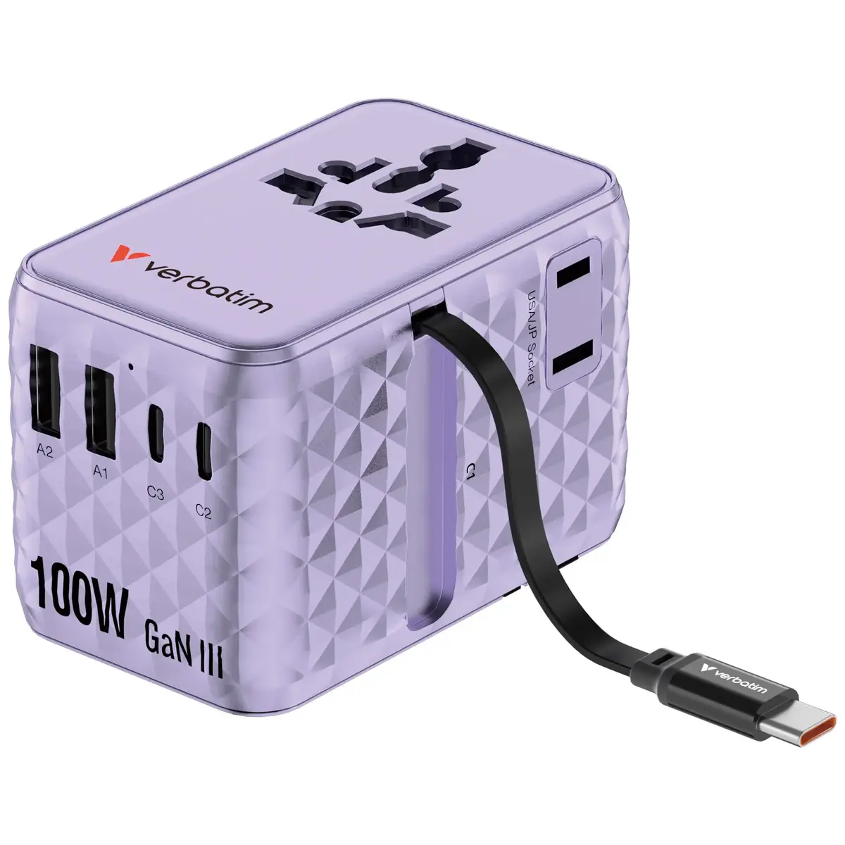 Power adapter Verbatim ADAPTATEUR VOYAGE 100W VIO Photo 3