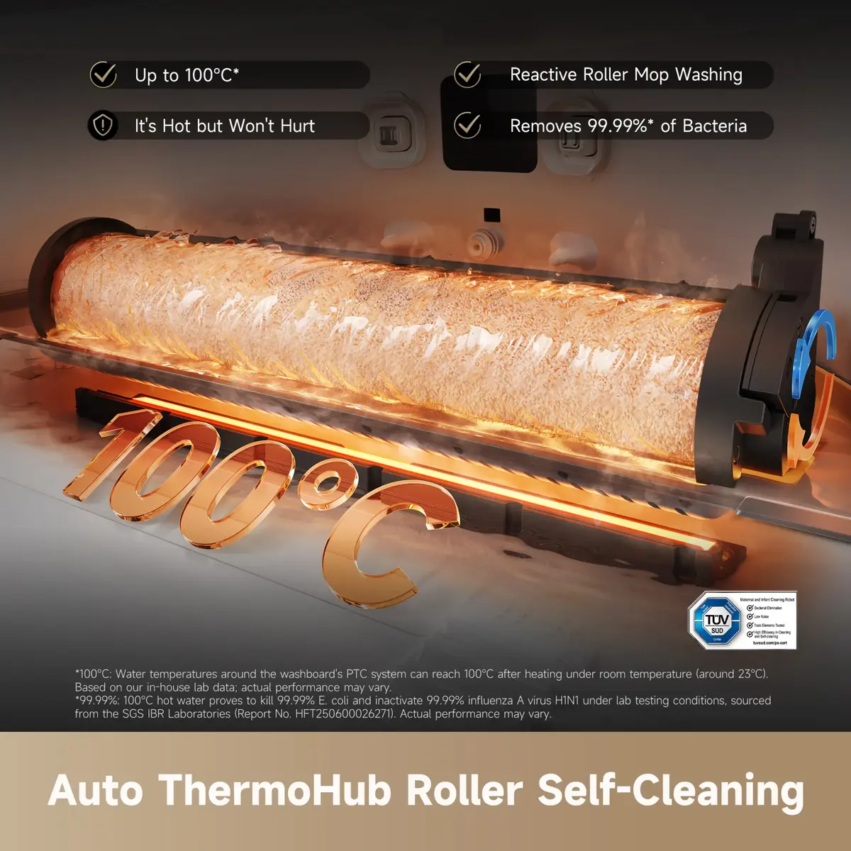 Робот-пылесос Dreame Aqua10 Ultra Roller Complete RLH71DE-1-WH Photo 18