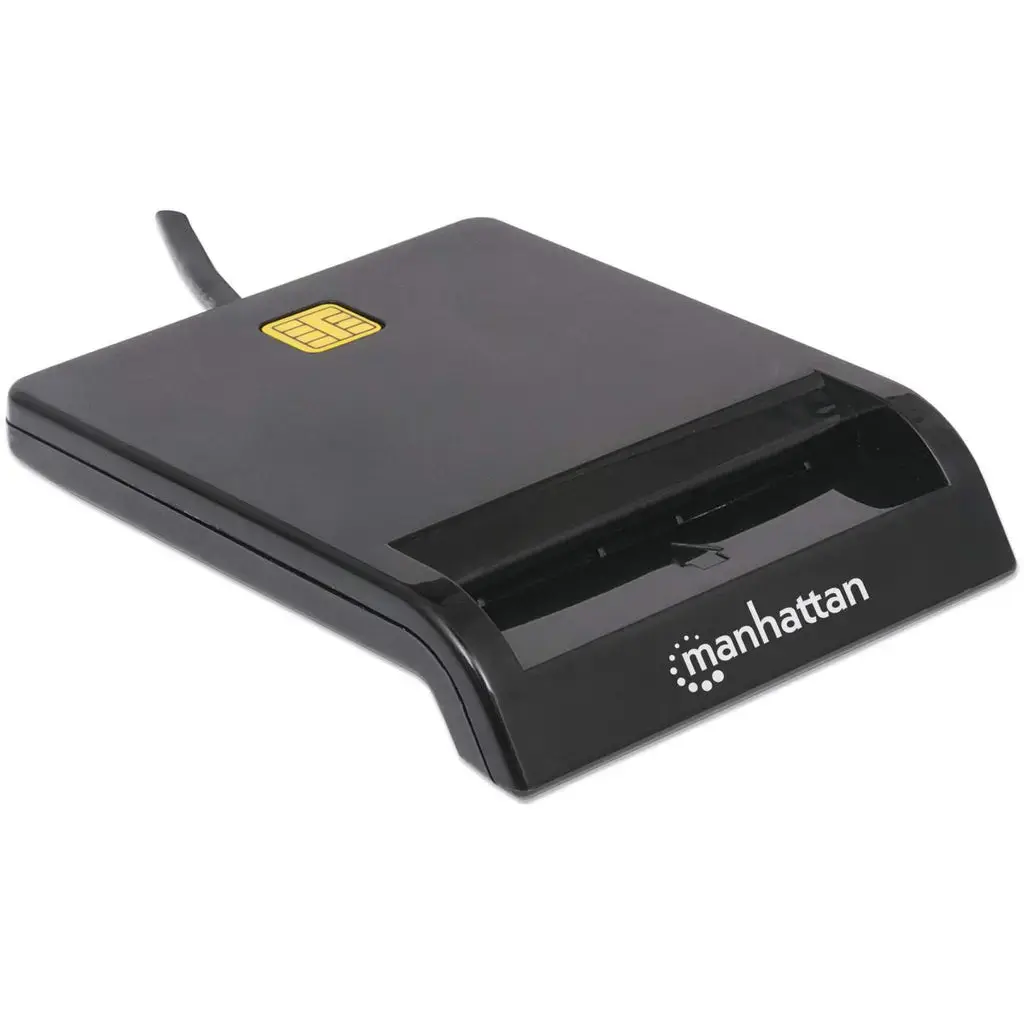 USB-A Contact Smart Card Reader Manhattan Photo 2