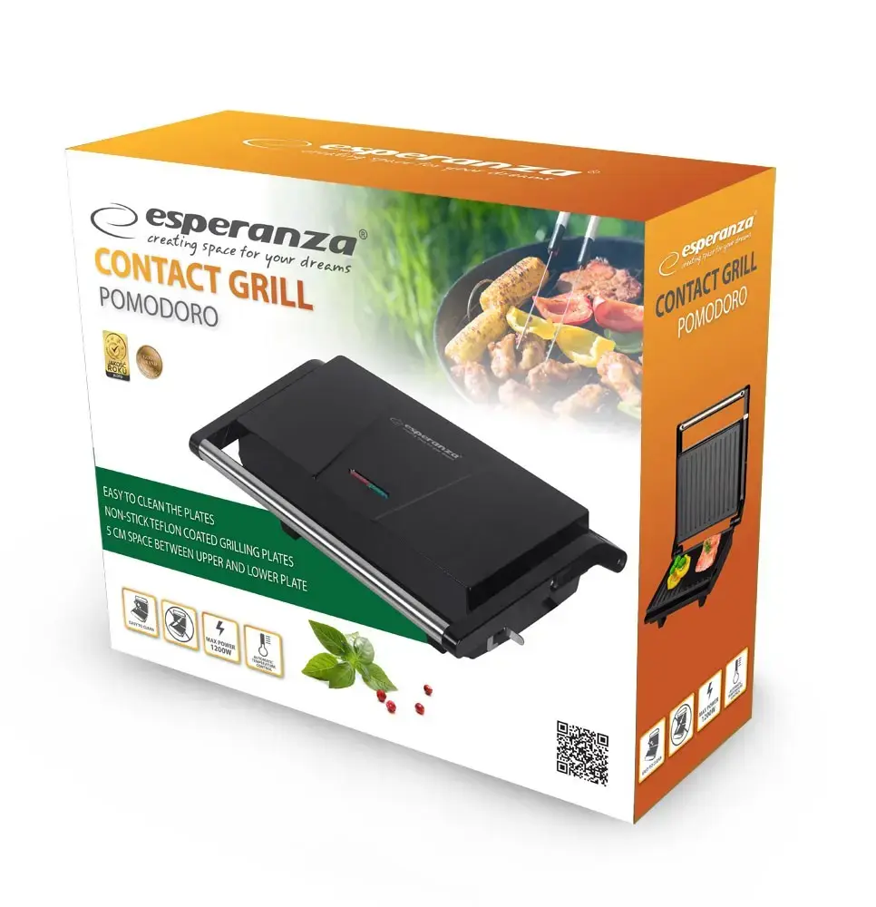 Electric contact grill ESPERANZA EKG014 1200W Photo 2