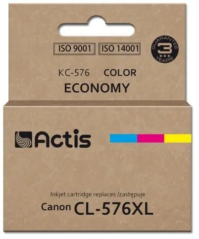 ACTIS KC-576 saderīga kasetne — zils sarkans dzeltens Photo 2