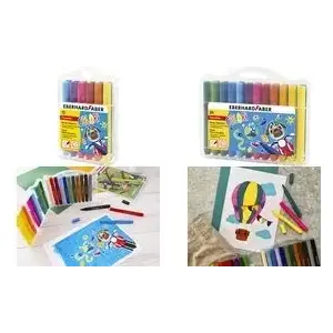 Felt tip pens Faber-Castell Colori 12 Assorted Colors — 12-color felt-tip pen set