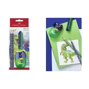 Набор для письма Faber-Castell Dino Green 111519 — Faber-Castell набор Dino Green