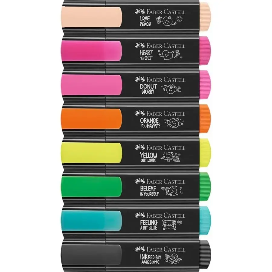 Marker Faber-Castell Textliner Graffiti 8 pcs Photo 2