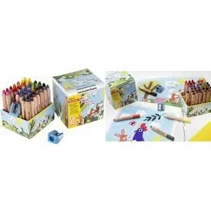 Colored pencils Faber‑Castell MiniMaxi 40 colors — pack of 40 assorted shades