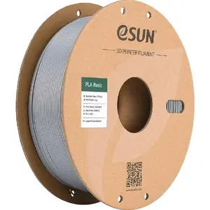 3D Printer PLA Filament eSun 1.75mm Silver 1kg