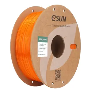 Филамент для 3D-принтера eSUN PETG 1.75 мм Полупрозрачный Оранжевый Скорость печати 250 мм/с