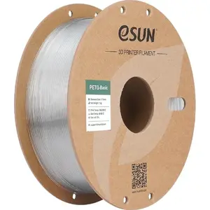 3D printer filament eSun PETG PETG-BASIC175T1P1 1.75 mm Clear 1 kg