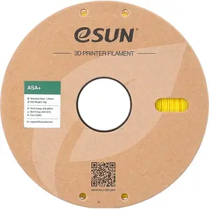 3D drukas materiāls eSun ASA 1,75 mm dzeltena 1 kg spole