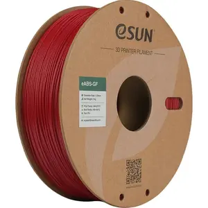 3D drukas materiāls eSun EABS-GF Uguns sarkans 1.75 mm 1 kg