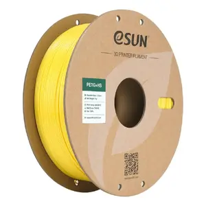 eSUN PETG+HS Polyethylene Terephthalate Glycol Yellow 1 kg 1.75 mm