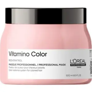 Маска для волос L’Oreal Paris Vitamino Color 500 мл — защита цвета, увлажнение