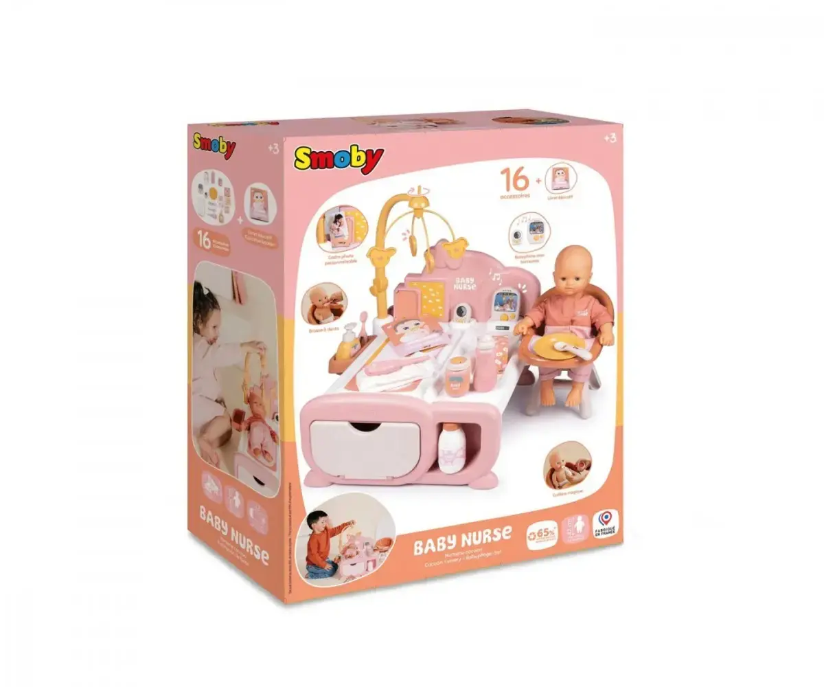 Baby Cocoon 3‑1 pārnēsājams komplekts — SMOBY Photo 7