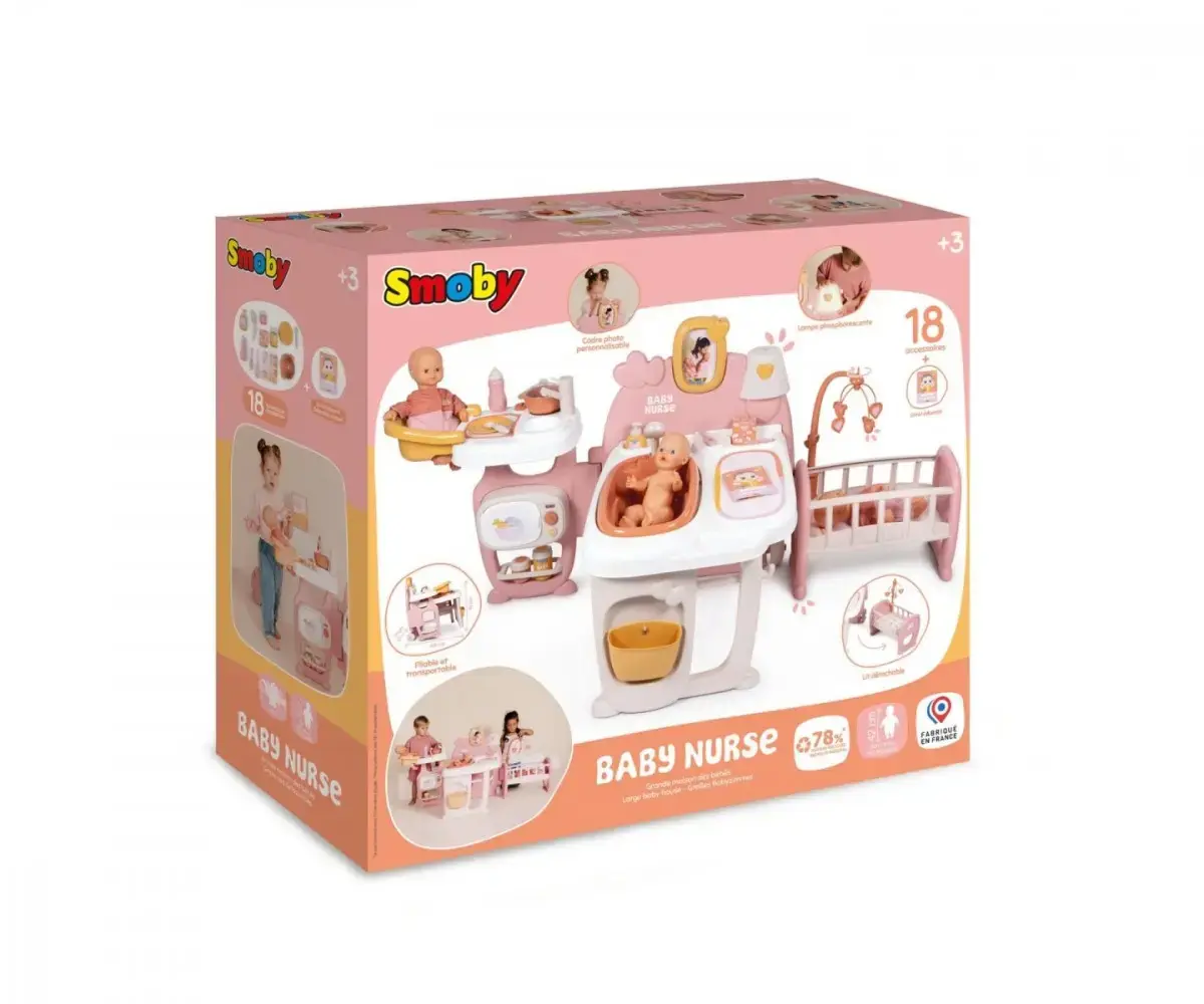 SMOBY Baby Nurse Large leļļu spēļu centrs Photo 7