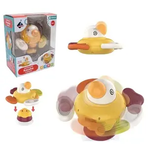 Plush interactive sensory duck Ascato 122946 — soft texture, colorful design