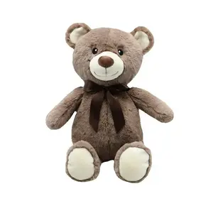 Soft toy TULILO Teddy Bear 9487, brown plush, 30 cm height