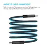 Magnētiska pītā USB-C–USB-C kabelis FIXED FIXDBM-CC2-GR Photo 2