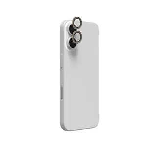 InvisibleShield Glass Elite Защита объектива Apple iPhone 17/16/16+ Золотой блеск Устойчивость к пыли ударам и царапинам