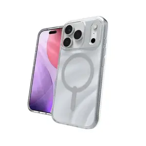 Cover ZAGG Milan Snap Case Apple iPhone 17 Pro Glitter Swirl Silver