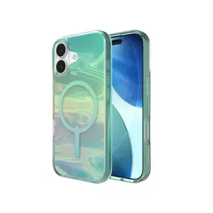 Чехол ZAGG Milan Snap Case для Apple iPhone 17 Иридесцентный Масляный Слив