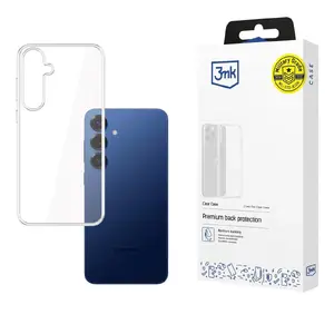 Protective clear case 3MK for Samsung Galaxy S25 FE, transparent, slim fit