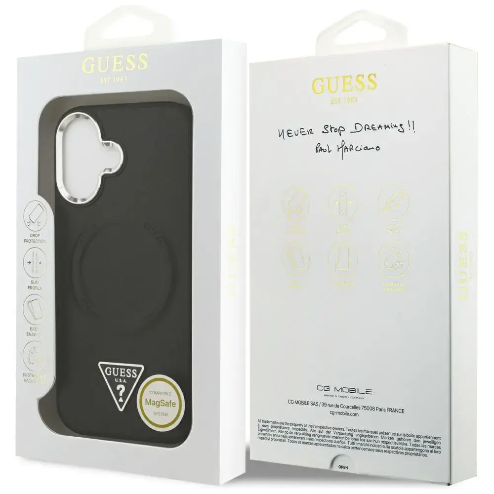 GUESS MagSafe Case Triangle Logo for iPhone 17 Photo 7