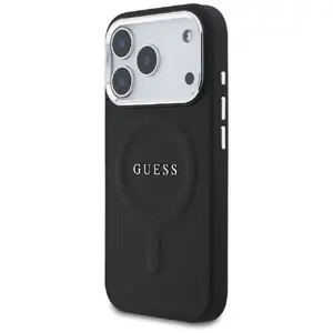 Phone case GUESS Case Guess Classic Logo MagSafe for iPhone 17 Pro Black — MagSafe-compatible protective case
