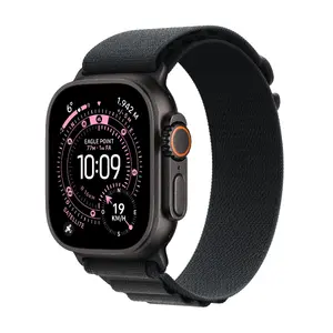 Apple Watch Ultra 3 GPS + Cellular 49mm Черный Титан Корпус Черный Альпийский Ремешок Большой