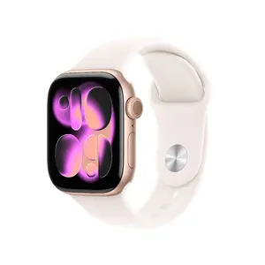 Apple Watch Series 11 GPS 42mm Корпус из алюминия розового золота Ремешок Light Blush S/M