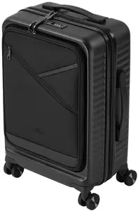 Cabin suitcase Rivacase Clark ECO 8181 — compact carry-on, black
