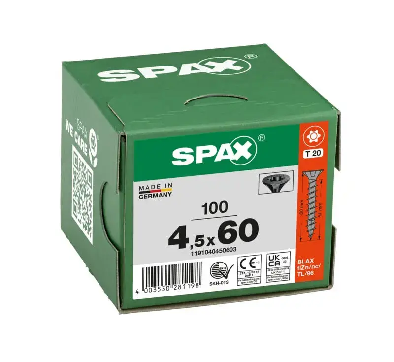 Uzskrūve SPAX BLAX 60 mm Photo 3