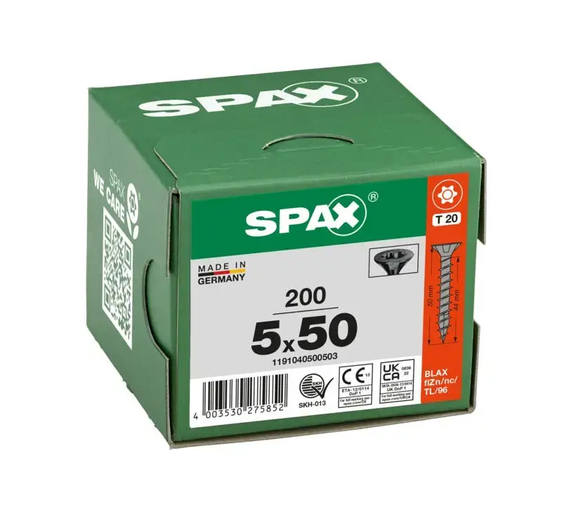 Vītnes SPAX BLAX 50 mm Photo 3
