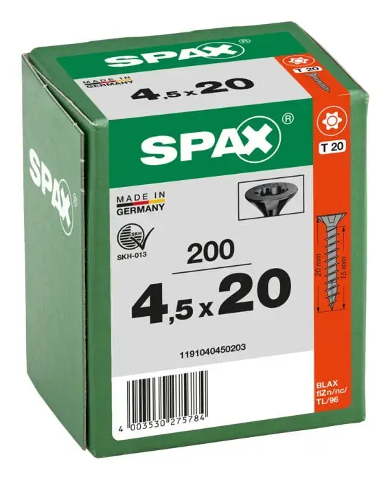 Винт SPAX BLAX 20 мм Photo 3
