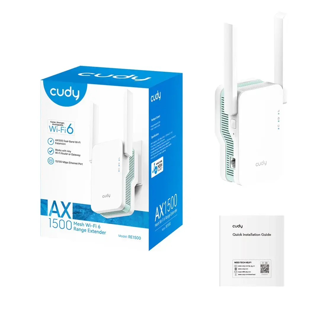 Wi‑Fi репитер Cudy RE1500 AX1500 Photo 5