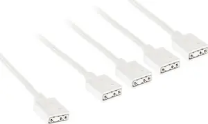 ARGB splitter cable Kolink PGW-AC-KOL-157 30 cm white for 3-pin 5V ARGB headers
