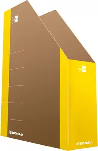 File organizer Donau LIFE 330289108, cardboard, A4, yellow