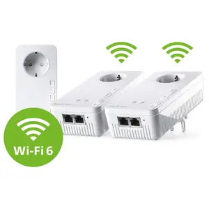Devolo Magic 2 WiFi 6 next Multiroom Kit 3000 Mbit/s Ethernet LAN Wi-Fi 3-pack