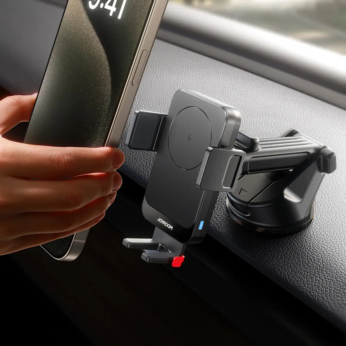 Авто держатель Joyroom JR-ZS241S 15W беспроводная зарядка Photo 4