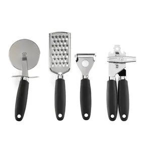 Набор кухонных принадлежностей Russell Hobbs Venus Collection 4 предмета черный
