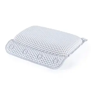 Bath pillow Beldray LA032715UFFEU7 antibacterial comfortable design for bathtub support