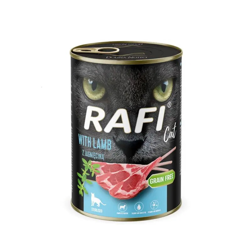 Mitrs kaķu ēdiens Dolina Noteci Rafi