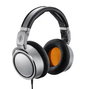 Austiņas Neumann NDH 20 — vadu apļveida studijas austiņas, 38 mm draiveri, 3 m kabelis, 390 g, saliekama konstrukcija