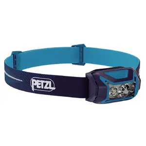 Galvas lukturis Petzl Actik Core zils LED 100 lm USB uzlādējams