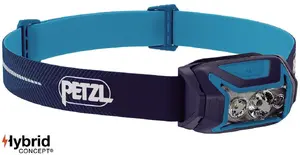 Galvas lukturis Petzl Actik Core zils LED 100 lm USB uzlādējams
