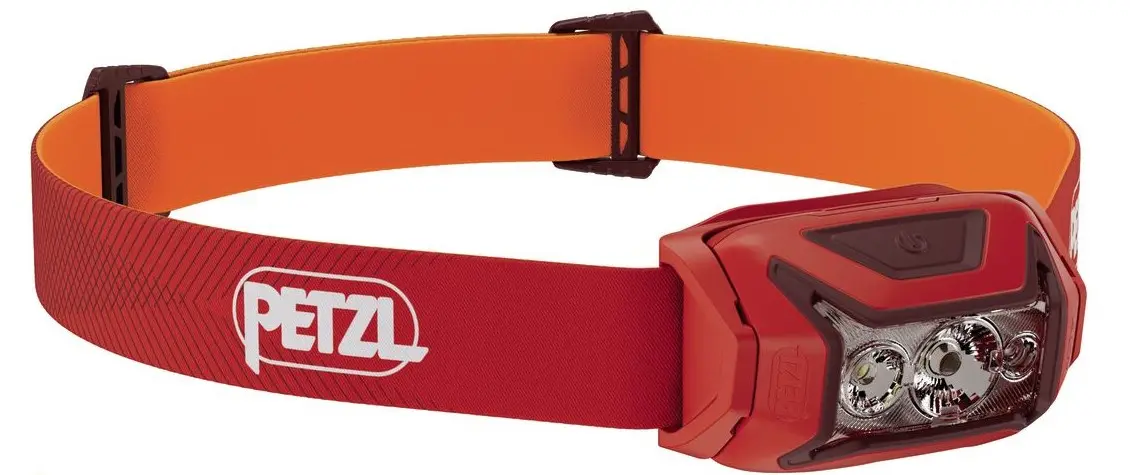 Galvas lukturis Petzl Actik Sarkans LED