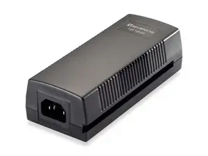 LevelOne POI-3015 2.5 Gigabit PoE Инжектор 30W 802.3af/at Скорость передачи данных до 2500 Мбит/с Черный